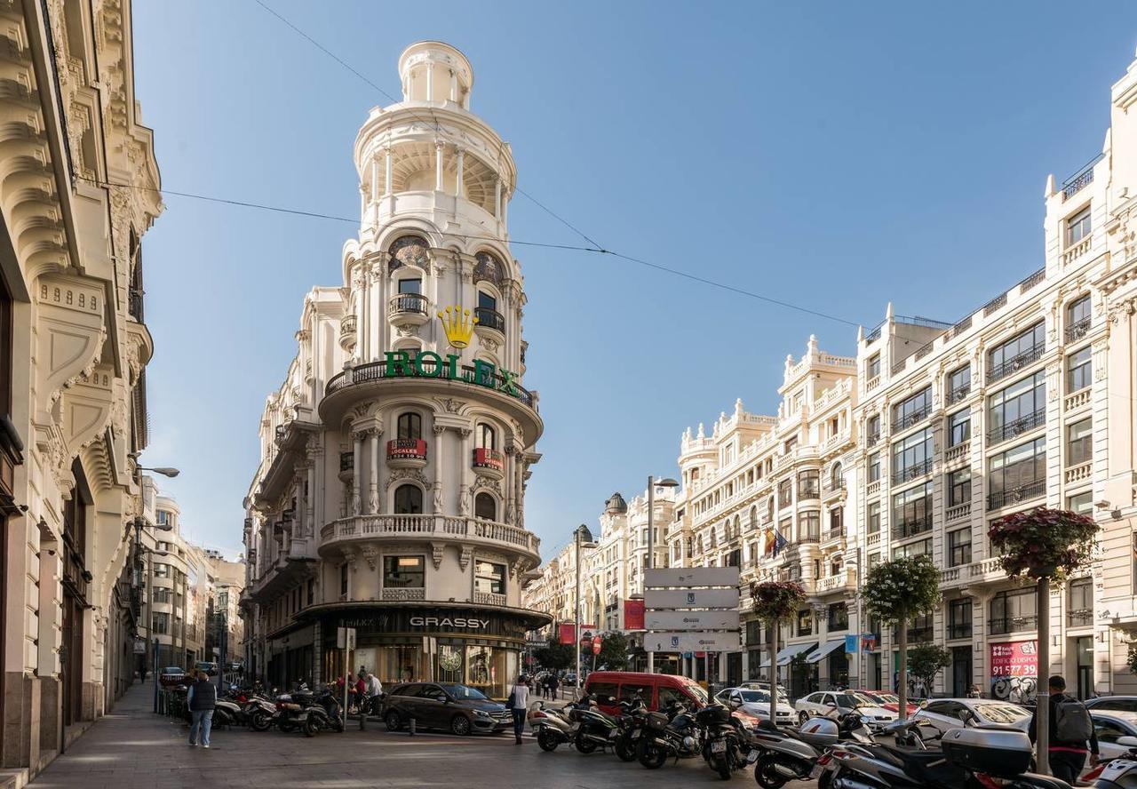 M&F Gran Via 3 Hab Leilighet Madrid Eksteriør bilde