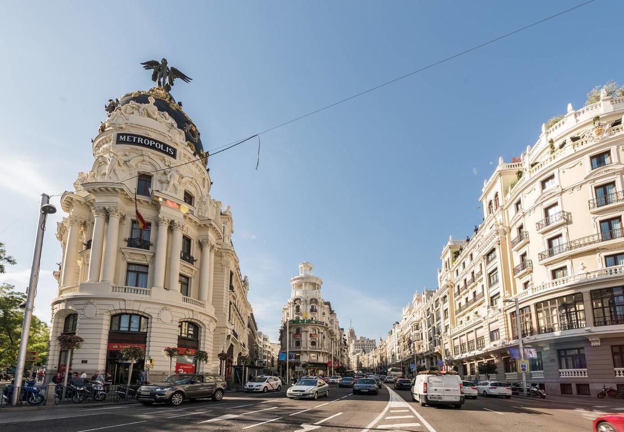 M&F Gran Via 3 Hab Leilighet Madrid Eksteriør bilde