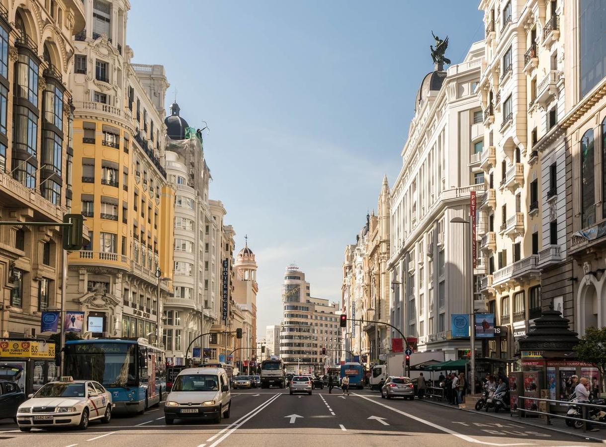 M&F Gran Via 3 Hab Leilighet Madrid Eksteriør bilde